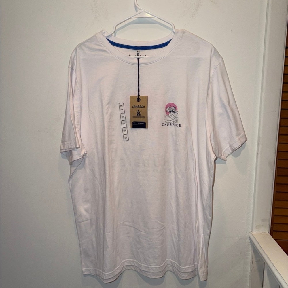 Chubbies Men’s Waves Are Calling Short Sleeve TShirt. Size XXL (NWTS)